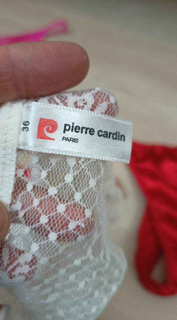 Renkli Desenli Kırmızı Bohem Sütyen - Görsel 2