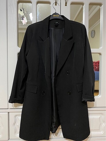 Siyah blazer