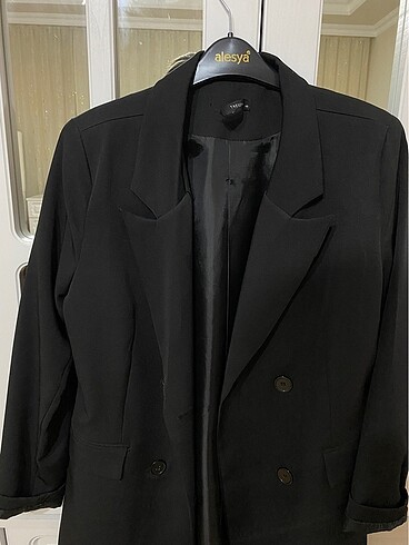 40 Beden Siyah blazer