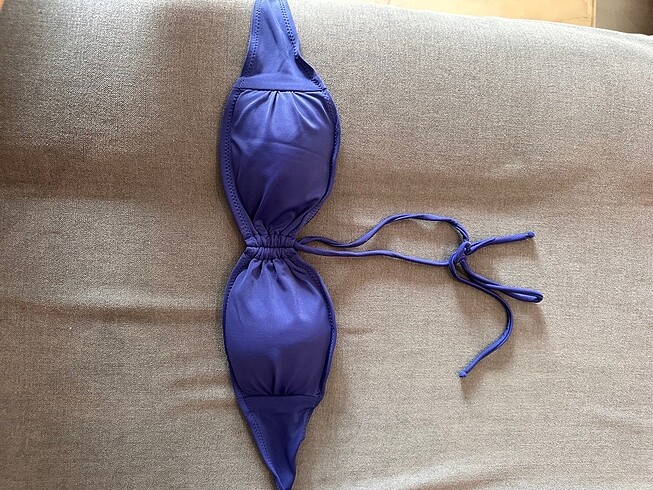 Mor bikini üstü