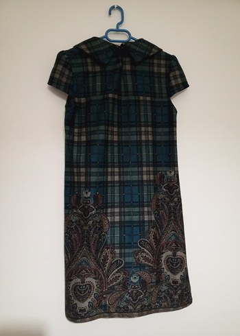 Bohem Mini Elbise - Görsel 4