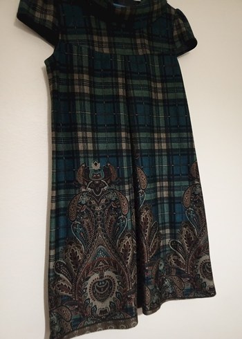 Bohem Mini Elbise - Görsel 2