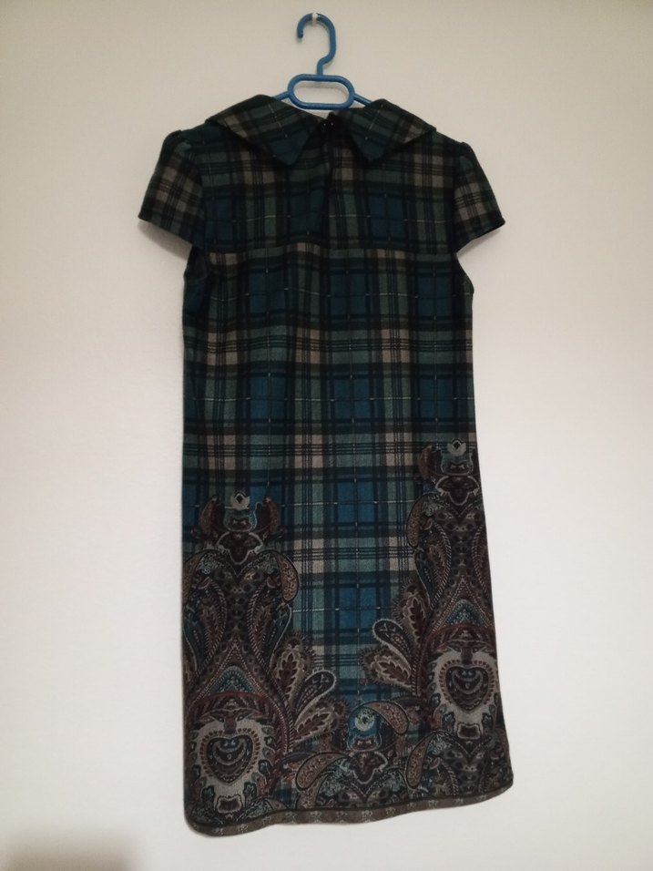 Bohem Mini Elbise - Görsel 4