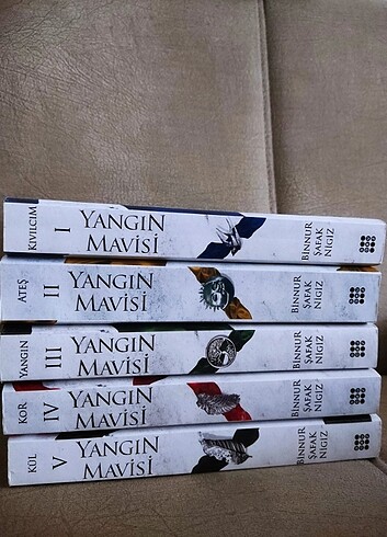 YANGIN MAVİSİ SERİSİ TÜM KİTAPLARI 