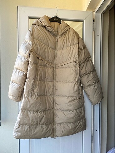 xl Beden camel Renk Şişme mont