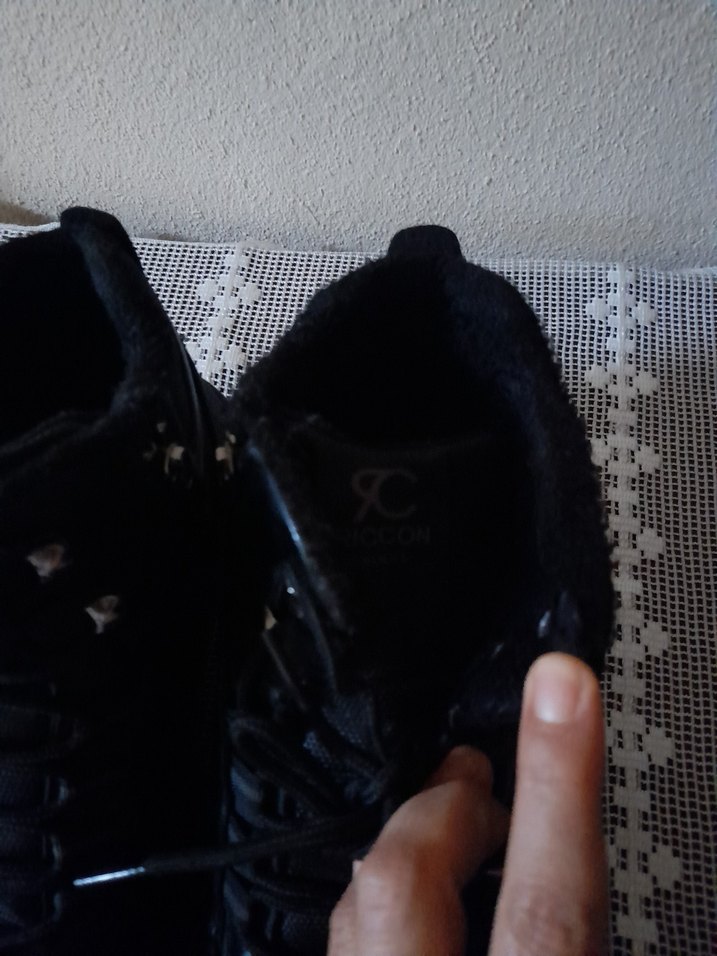 Siyah Bağcıklı Erkek Günlük Bot - Görsel 2