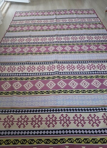  Beden mor Renk Kilim halı örtüsü 
