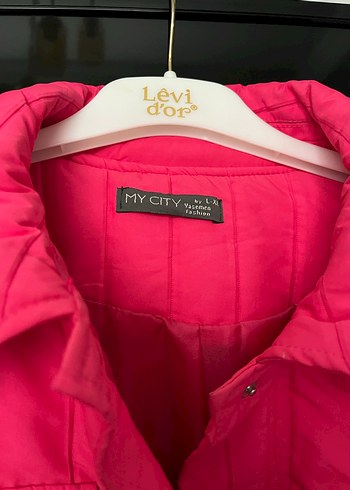 My City Pembe Kadın Ceket - Görsel 3