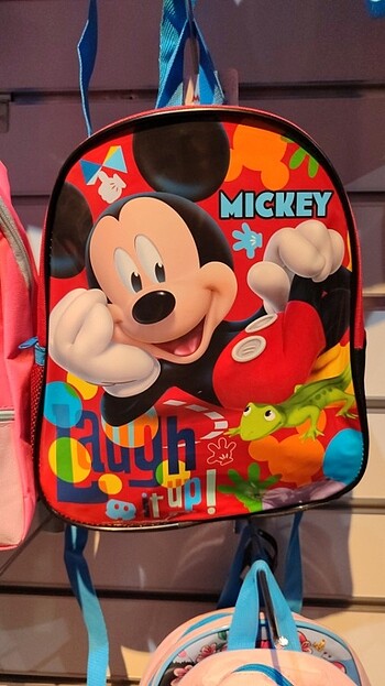Mickey mouse anaokulu kreş çocuk sırt