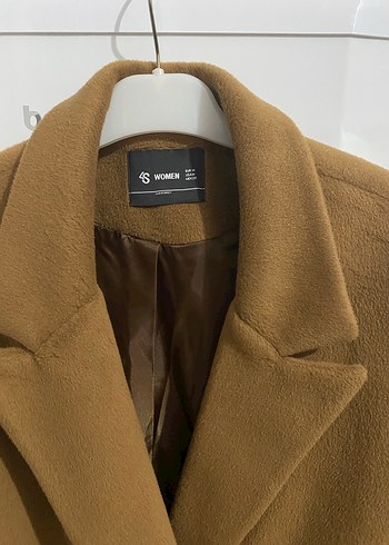 Kadın Kahverengi Süet Düğmeli Blazer Ceket - Görsel 5