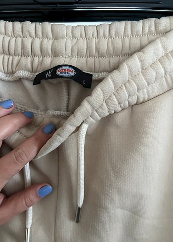 l Beden Bej Kadın Salaş Sweatpant