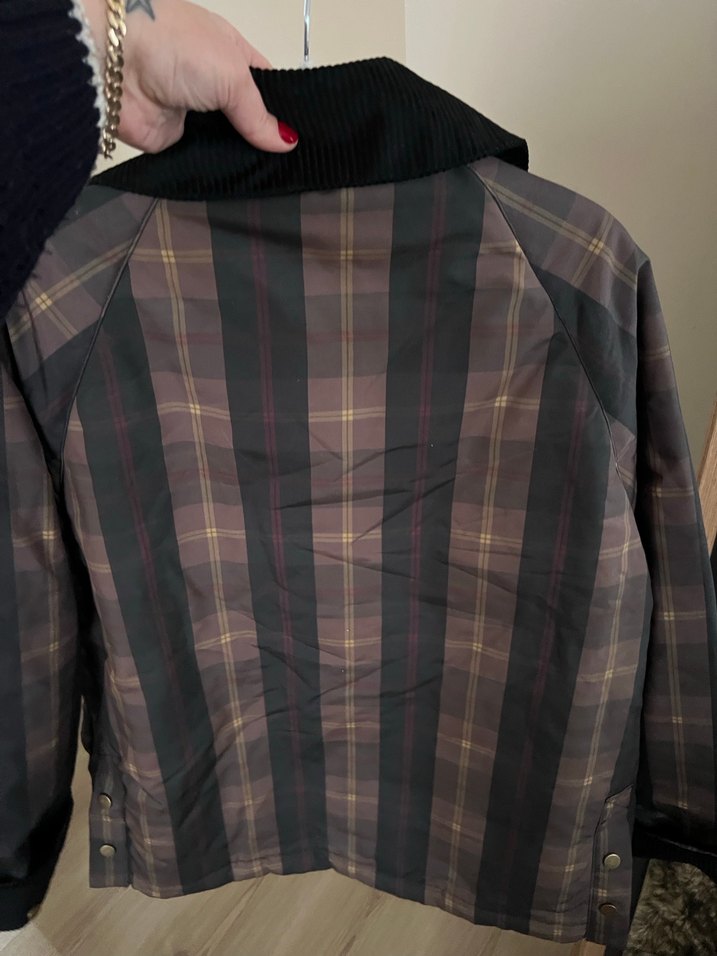 Düğmeli Kahverengi Kadın Ceket - Görsel 4