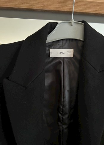 Siyah Düğmeli Kadın Blazer Ceket - Görsel 2