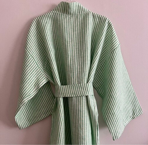 Zara Özel dikim keten kimono