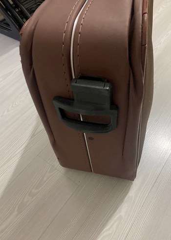 Samsonite Kahverengi Vintage Fermuarlı Erkek Valiz