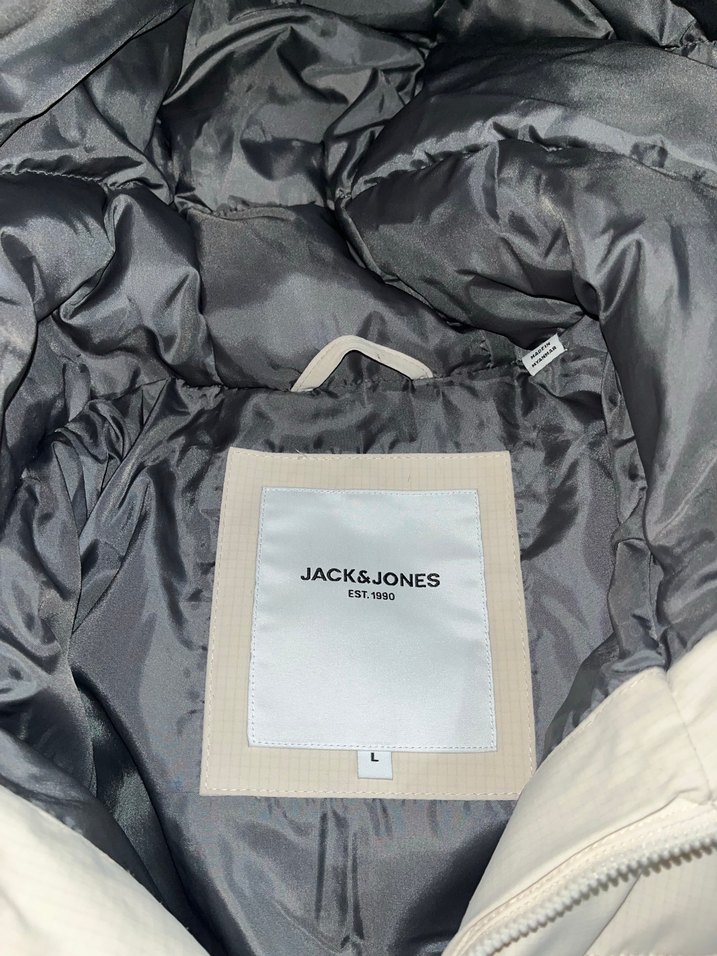 Jack Jones Erkek Kışlık Fermuarlı Şişme Mont - Görsel 2