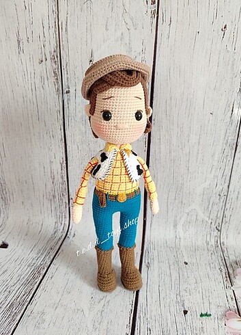 Beden Animasyon karakter bebekleri Sheerif Woody ve Jessie