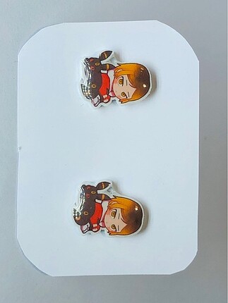 Kenma kozume Küpe haikyuu anime figür