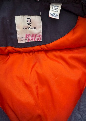 Erkek Çocuk Kürklü Kapüşonlu Koyu Gri Mont - Görsel 6