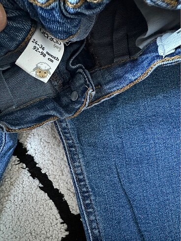 24-36 Ay Beden mavi Renk Jean pantolon