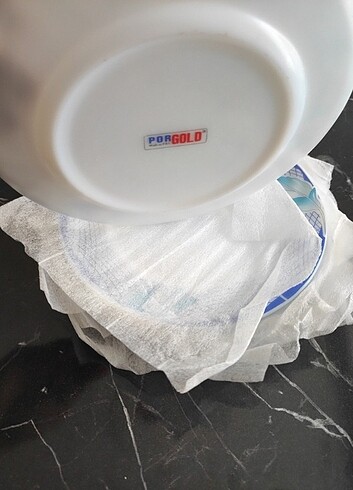 Beden 6 parça tatlı servis tabağı