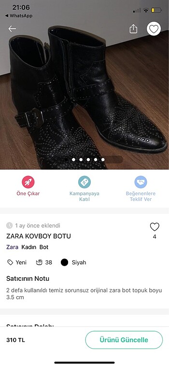 zara kovboy bot