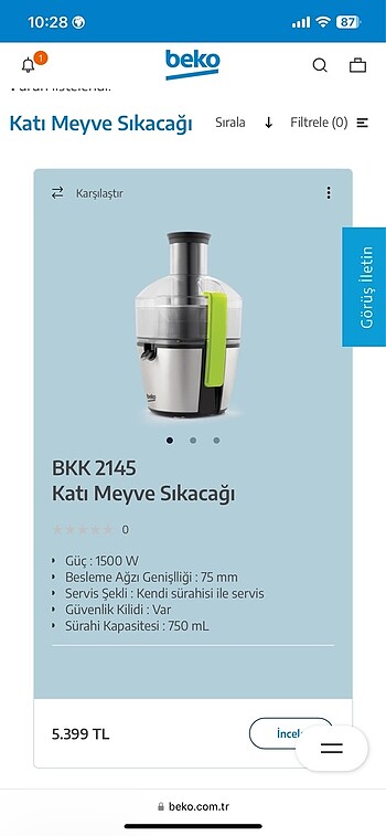 Katı meyve sıkacağı