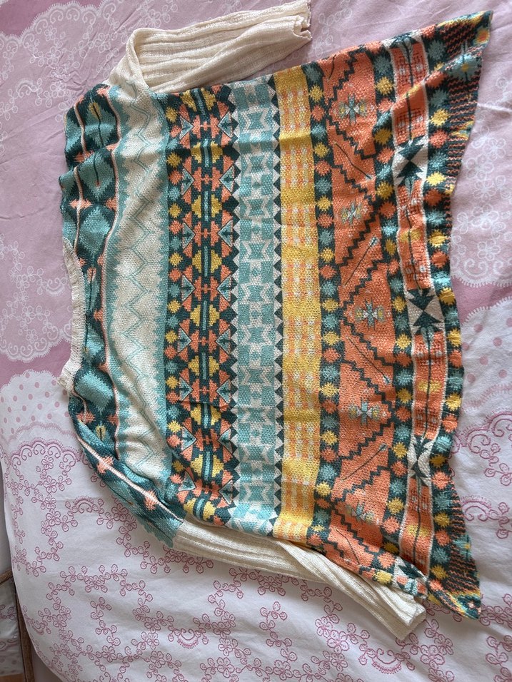 Etnik bohem kadın triko - Görsel 2