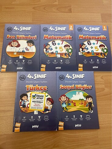 4. Sınıf Pekiyi yayınları