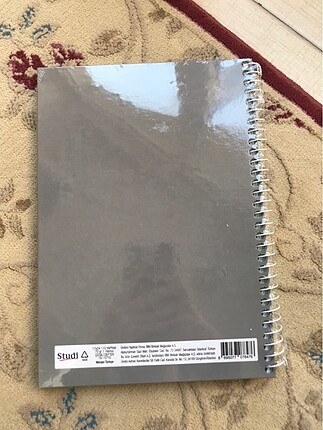  Çizgili defter