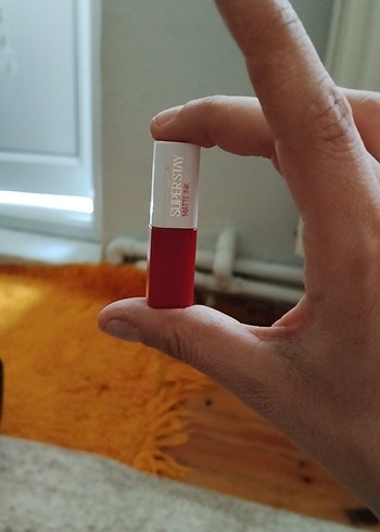 Maybelline Superstay Matte Ink koyu kırmızıRuj - Görsel 3