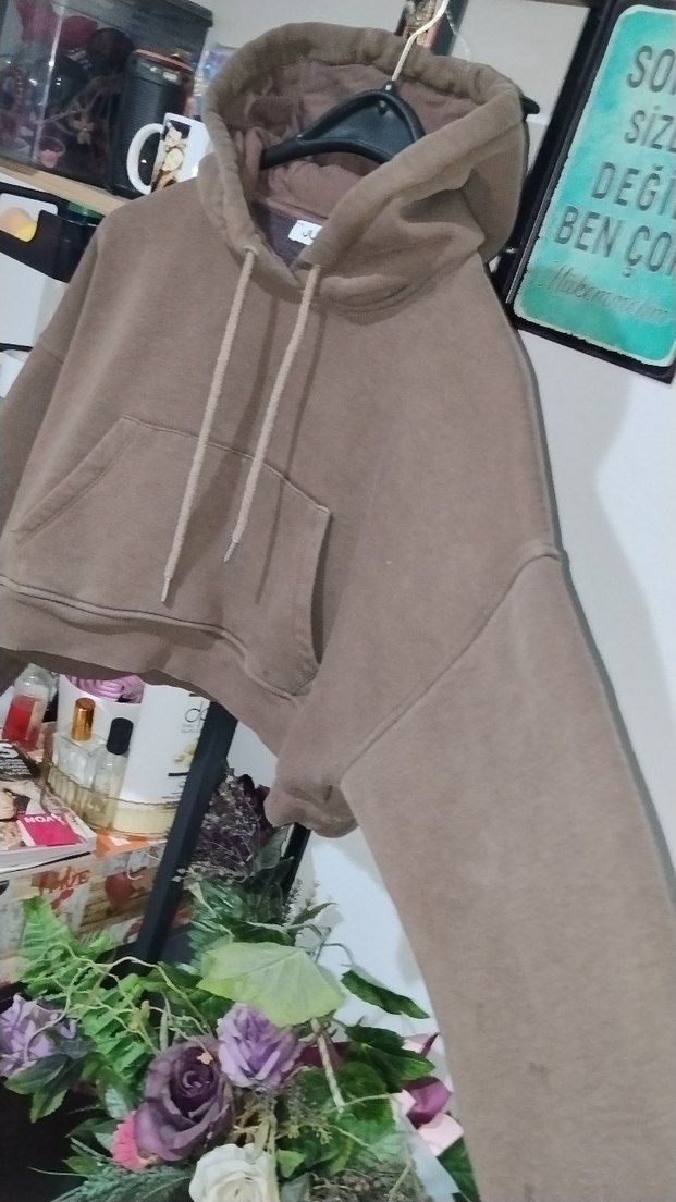 crop sweatshirt - Görsel 3