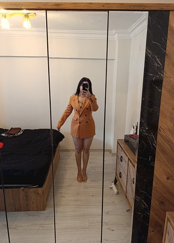 Kahverengi blazer
