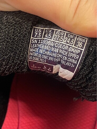 37,5 Beden çeşitli Renk ORJİNAL SKECHERS D?LİTES