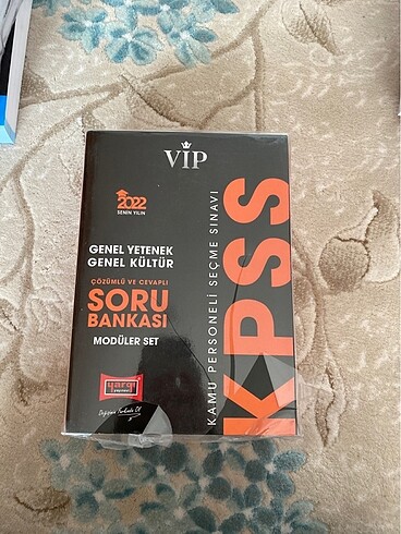 Yargı Vip KPSS Gk GY Soru Bankası Set 2022