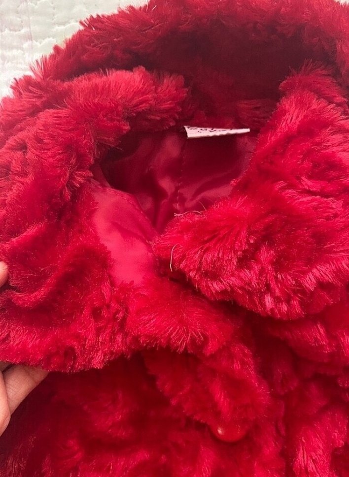 Peluş çocuk mont - Görsel 2