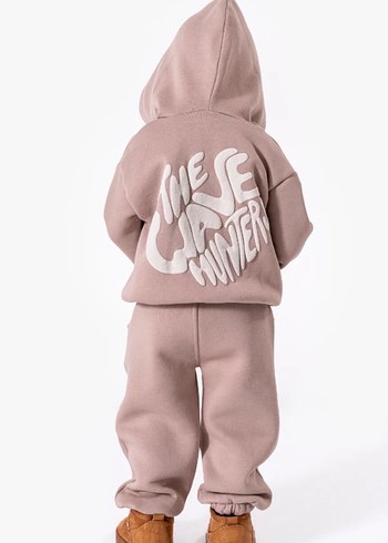 Kapüşonlu Çocuk Eşofman Takımı - Görsel 2