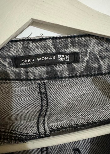 Diğer Gri Denim Kadın Midi Boy Jean