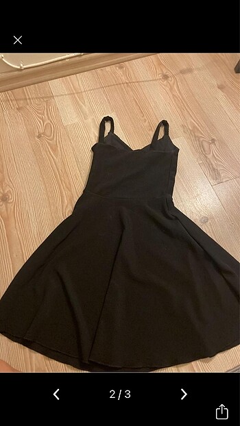 Zara Siyah kısa elbise