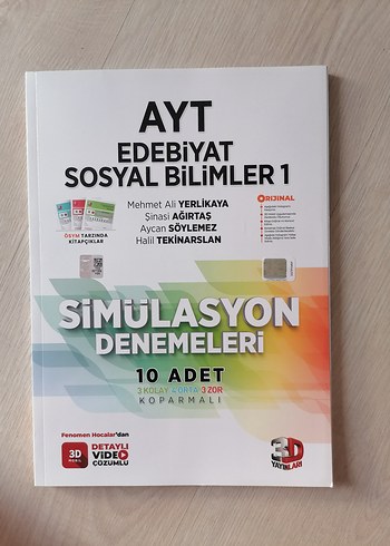 3D AYT edebiyat 10'lu deneme