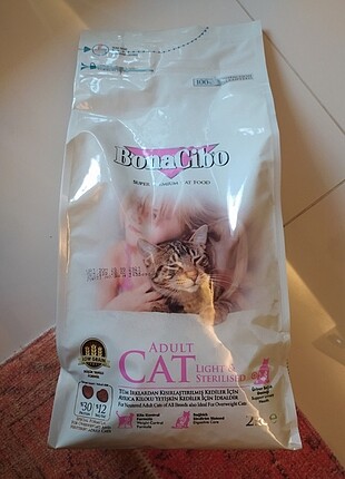 Bonacibo Kısırlaştırılmış Kedi Maması 2 kg