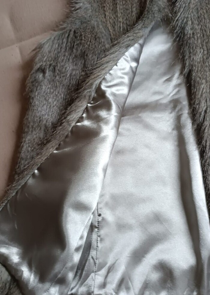 Koton bayan kürk yelek - Görsel 2