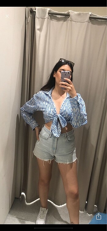 Zara kadın gömlek