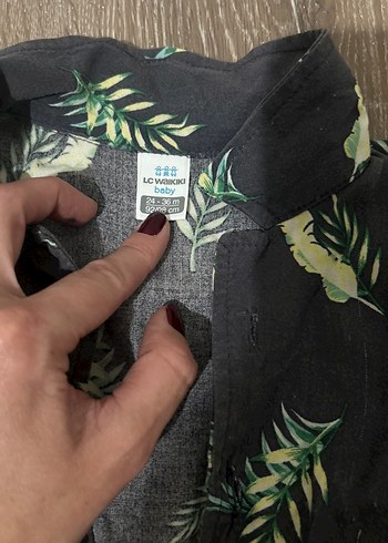 Erkek Çocuk Desenli Kısa Kollu Gömlek - Görsel 2