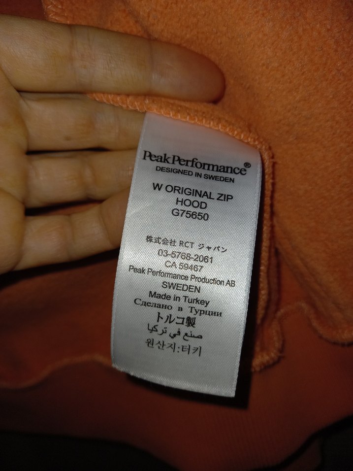 Turuncu Fermuarlı Kadın Sweatshirt - Görsel 4