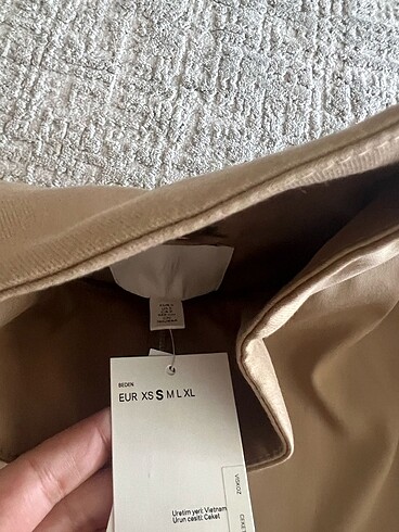 s Beden kahverengi Renk H&M ceket