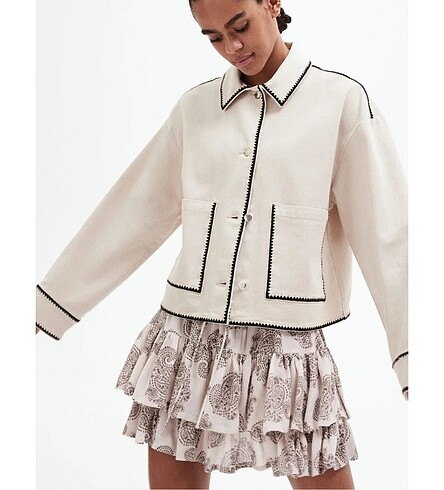 H&m pamuklu ceket
