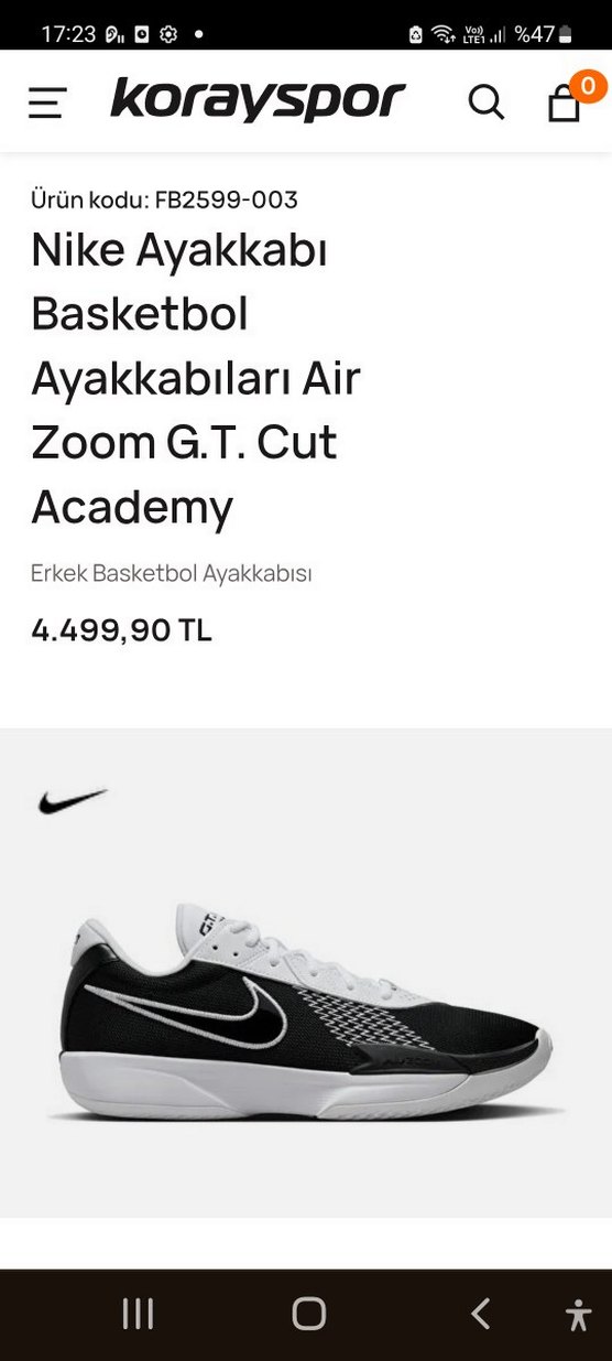 Nike panda spor ayakkabı - Görsel 3