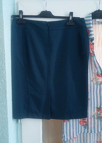 Fermuarlı kalem etek - Görsel 3