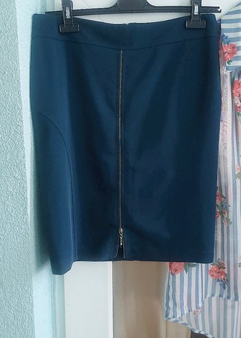 Fermuarlı kalem etek - Görsel 4